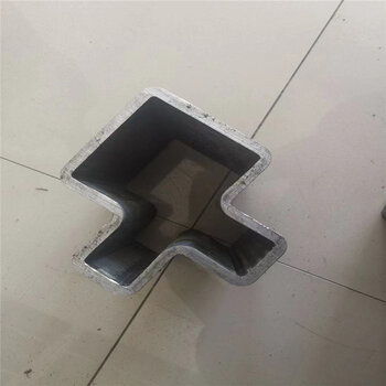 家具装饰异形钢管护栏异型管冷拔椭圆异型管精密